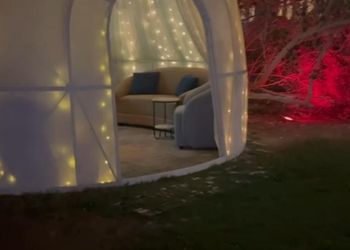 منتجع بمسطح اخضر