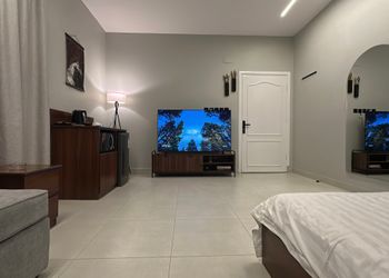 استديو بسرير ماستر وجلسة جانبية 