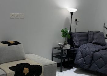 استديو بدخول ذاتي وسرير مريح 