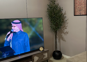 شقة بغرفة معيشة وغرفتين نوم 