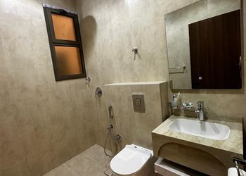 شقة بغرفة معيشة وغرفة نوم 