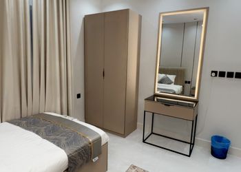 شقة بغرفتين نوم وصالة جلوس