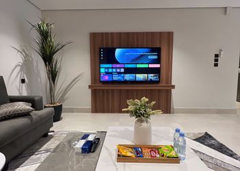 استديو بسرير ماستر وفناء خارجي