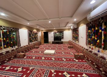 استراحة بمجلس بطابع تراثي