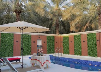 شاليه بألعاب أطفال وجلسة خارجية 