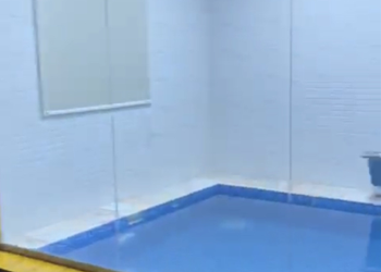 شاليه بمسطح اخضر و مسبح