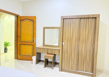 شقة بصالة وغرف نوم