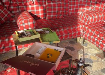 كوخ ريفي بإطلالة على الجبل 