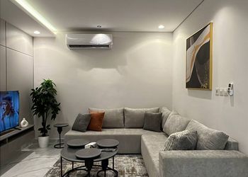 شقة بصالة وغرفة نوم