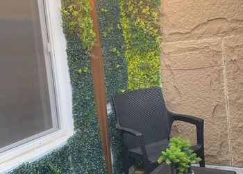 شقة بغرفة معيشة وغرفة نوم 