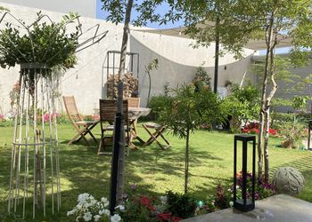 شالية بجلسة خارجية واجواء ممتعة 