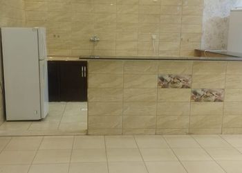 استراحة بمسطح اخضروجلسة خارجية 