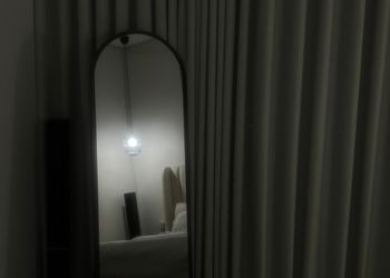 استديو بسرير ماستر وجلسة جانبية 