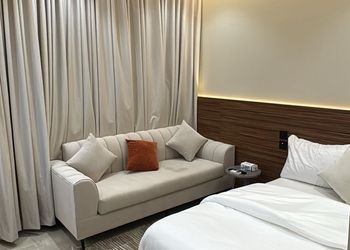 استديو بسرير فردي وجلسة 