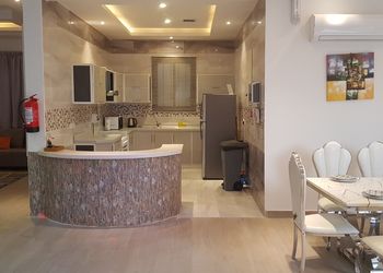 منتجع فندقي بألعاب أطفال ,ركن شواءفي العماريه
