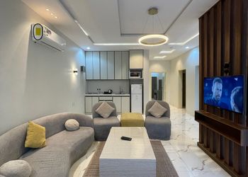 شالية بصالة مريحة وجاكوزي