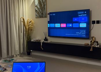 شقة بغرفتين نوم وصالة 
