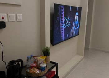 شقة بغرفتين نوم وصالة