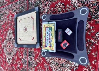 مخيم أنيق بملعب طائرة وحفرة مندي