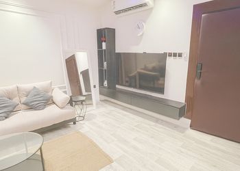 شقة بتصميم أنيق ودخول ذاتي