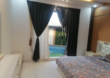 شاليه بمسطح اخضر
