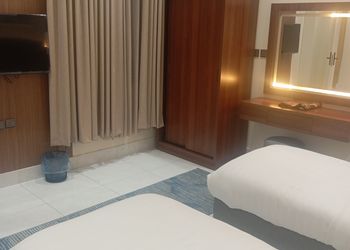 استديو هادئ بسريرين منفردين 