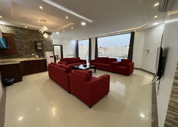 شاليه بمسطح اخضر