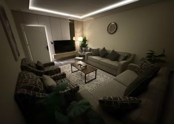 شقة بصالة وغرفة نوم