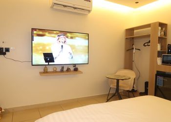 استديو بدخول ذاتي وسرير مريح 