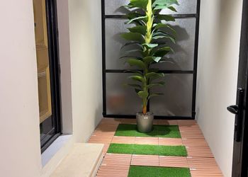 استديو باثاث مريح وبسيط 