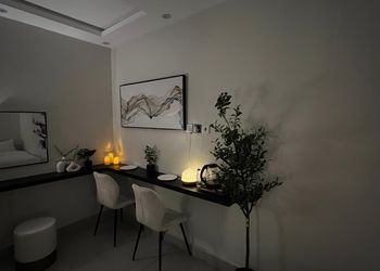 استديو بتصميم أنيق ودخول ذاتي