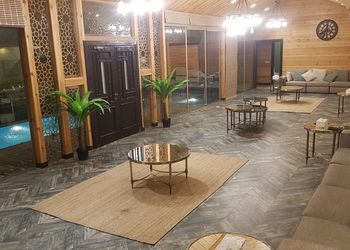 منتجع فندقي ركن شواء,جاكوزي,موقد حطب,