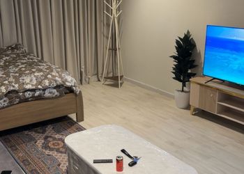 استديو بسرير فردي وجلسة 