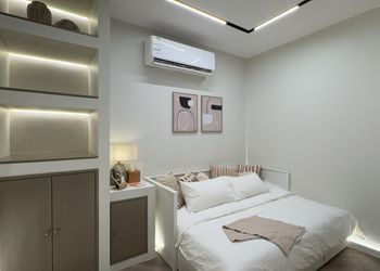 استديو بأثاث مريح وبسيط 