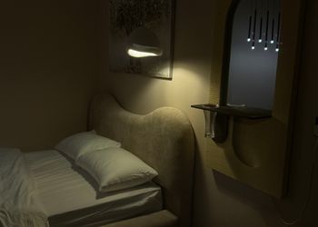 استديو بسرير ماستر وجلسة جانبية 