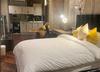 استديو بأثاث مريح ودخول ذاتي