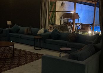شاليه مودرن ذو سقف نجوم