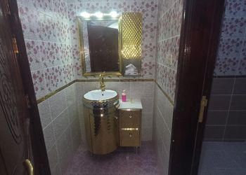شقة بصالة وغرف نوم