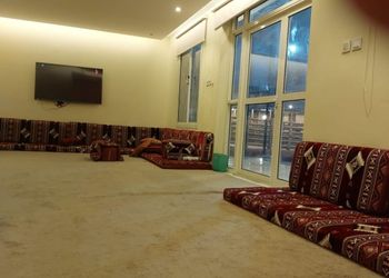 استراحة بملعب كرة قدم