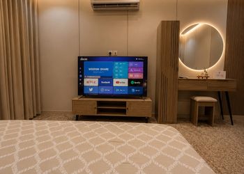 استديو بسرير ماستر وجلسة جانبية 
