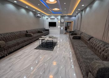 استراحة بمسبح العاب مائية وجلسة 