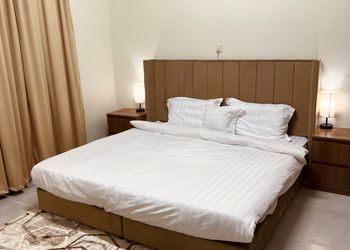 شقة فاخرة بغرفتين نوم ودخول ذاتي