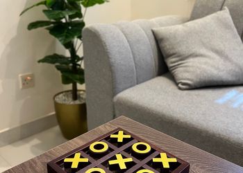 شقة بتصميم انيق ودخول ذاتي