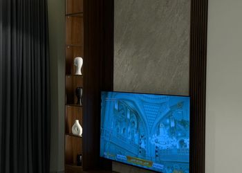 استديو بأثاث مريح وبسيط 