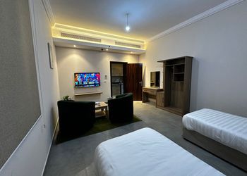 استوديو هادئ بسريرين فردية