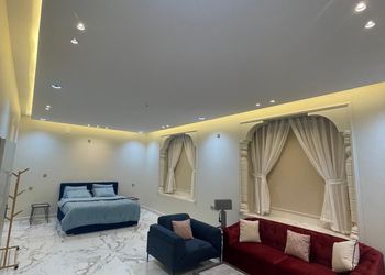 شقة بغرفتين نوم وأثاث مريح