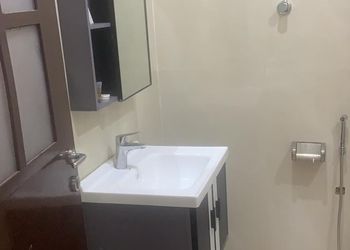 شاليه بمسبح خارجي وغرفة نوم 