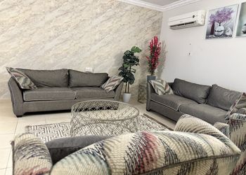 شقة بصالة وغرفتين نوم دخول ذاتي