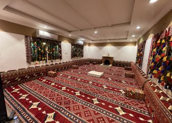 استراحة بمجلس بطابع تراثي