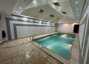 شاليه بمسطح اخضر
